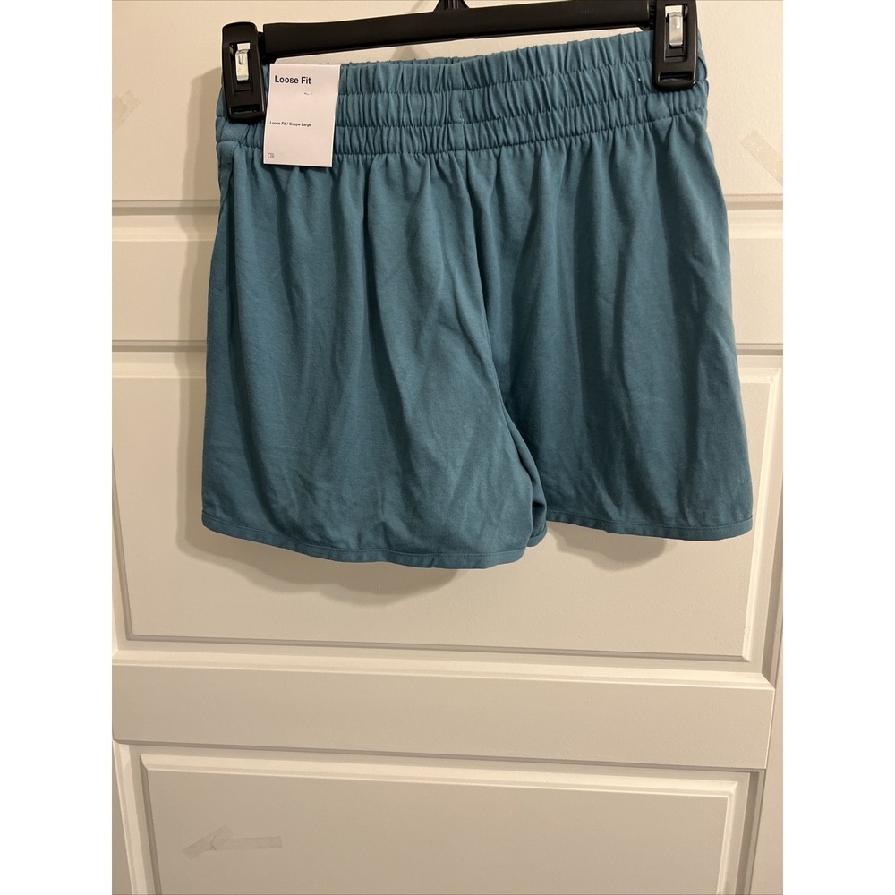 Nike Dri-FIT High-Waisted Training Shorts DX4965-379 Kid's Size L Green - Picture 2 of 2